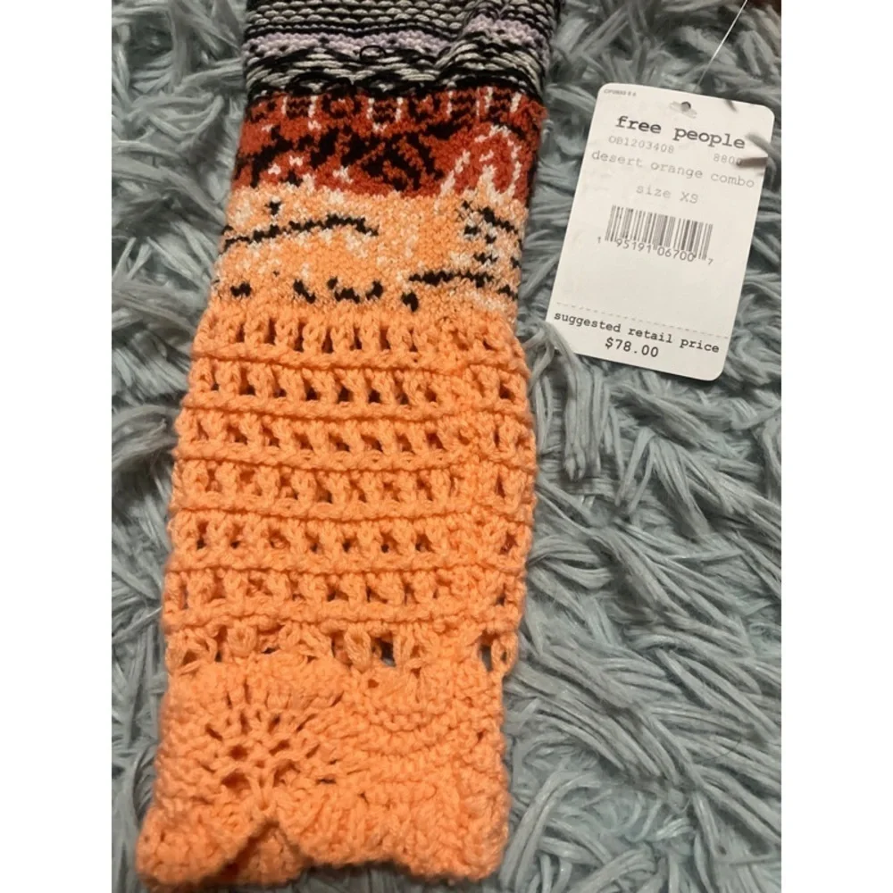 In The Mix Crochet Cuff Thermal Top